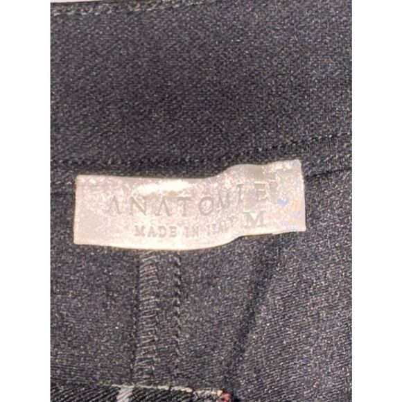 Women’s ITALIAN Anatomie Red & black Sharlene Plaid Stretch Ankle Pants sz mediu - Picture 7 of 8